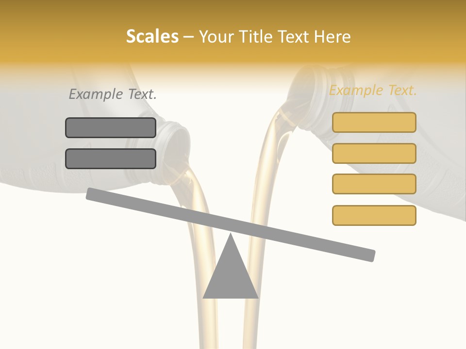 Pouring Isolated Liquid PowerPoint Template