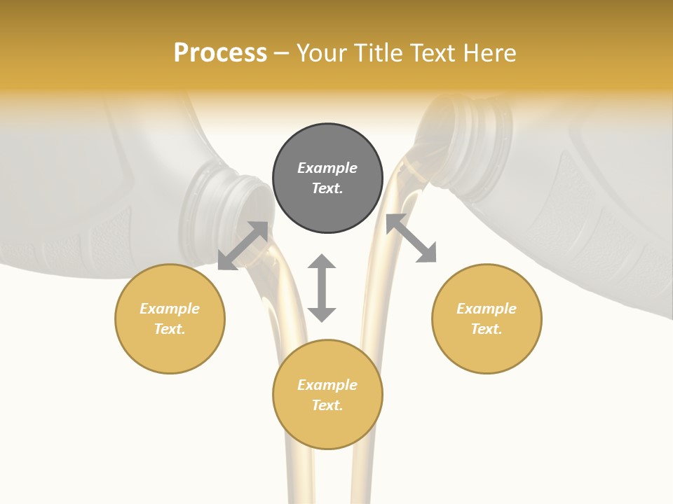 Pouring Isolated Liquid PowerPoint Template