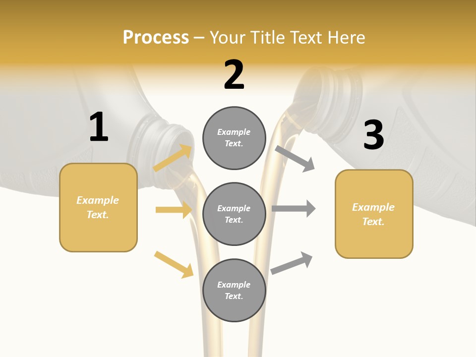 Pouring Isolated Liquid PowerPoint Template