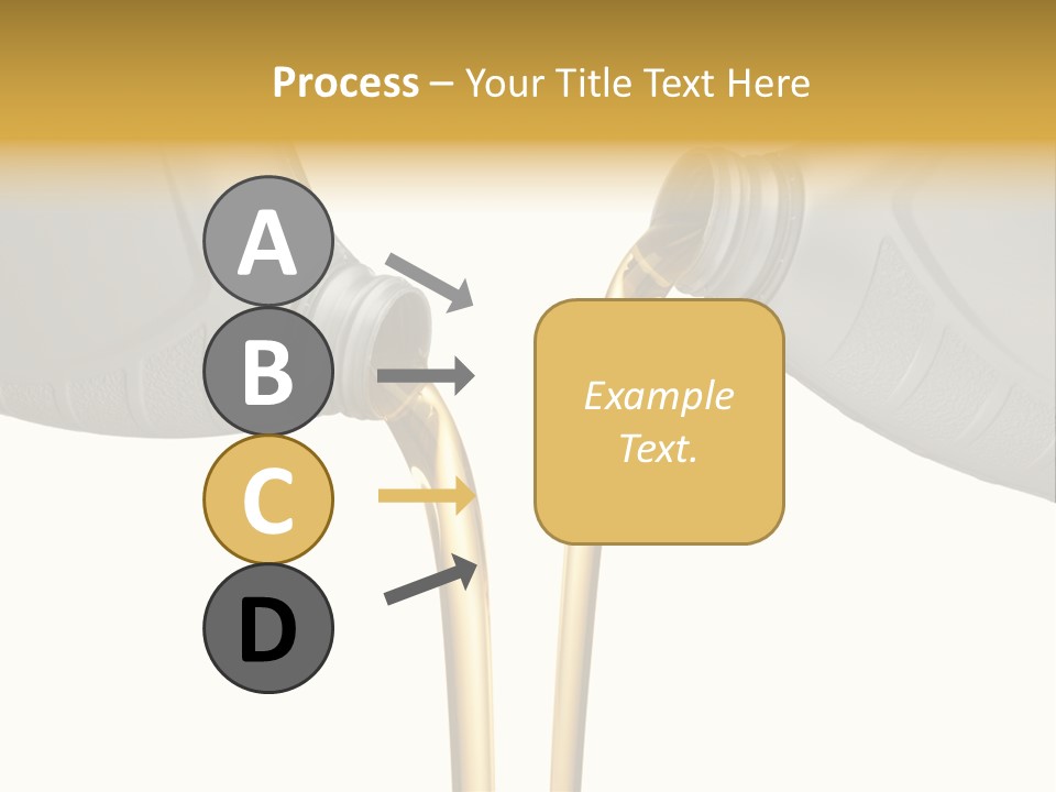 Pouring Isolated Liquid PowerPoint Template