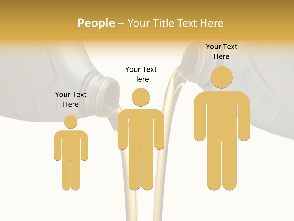 Pouring Isolated Liquid PowerPoint Template