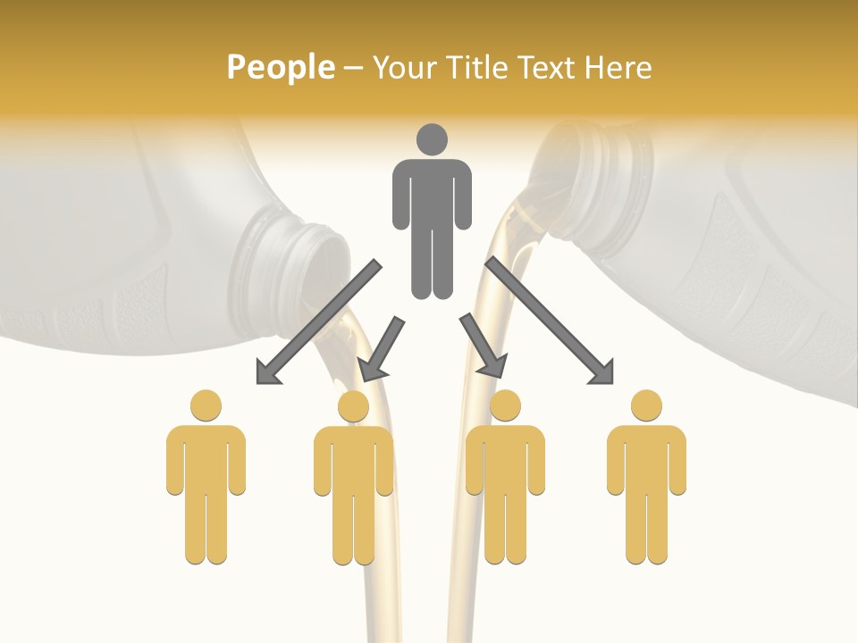 Pouring Isolated Liquid PowerPoint Template