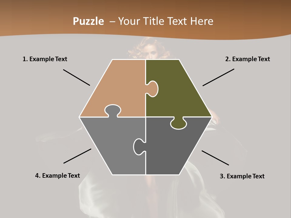 Hair Hairstyle Luxury PowerPoint Template