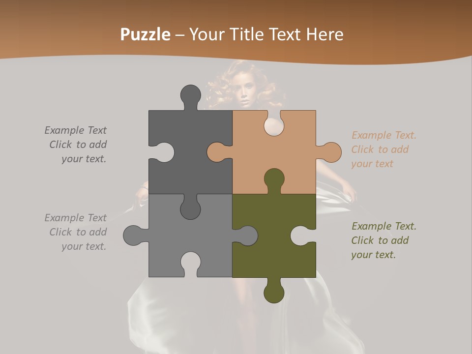 Hair Hairstyle Luxury PowerPoint Template