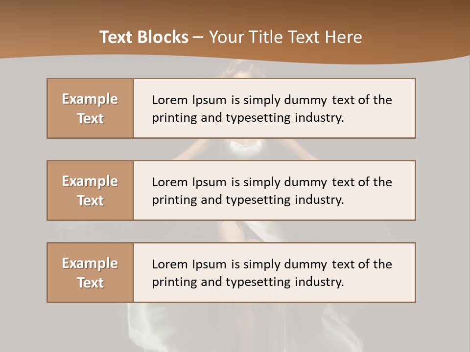 Hair Hairstyle Luxury PowerPoint Template