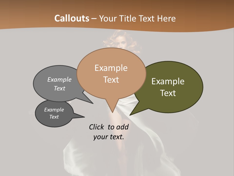 Hair Hairstyle Luxury PowerPoint Template