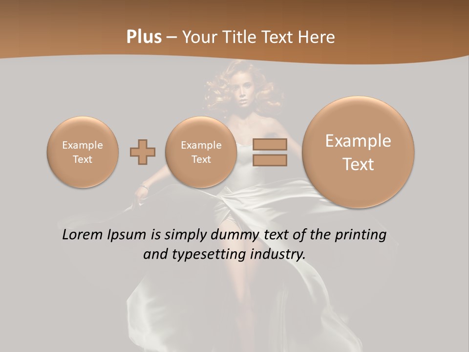 Hair Hairstyle Luxury PowerPoint Template