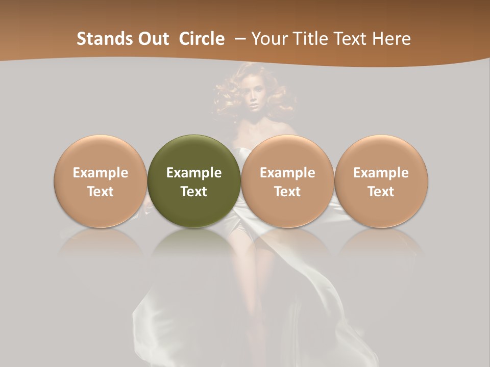 Hair Hairstyle Luxury PowerPoint Template