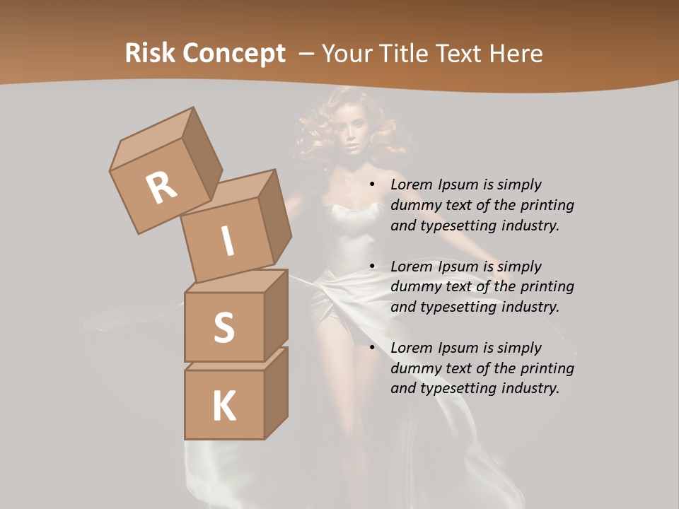 Hair Hairstyle Luxury PowerPoint Template