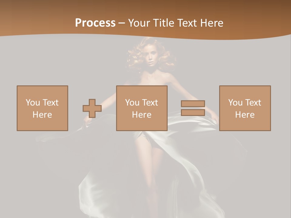 Hair Hairstyle Luxury PowerPoint Template
