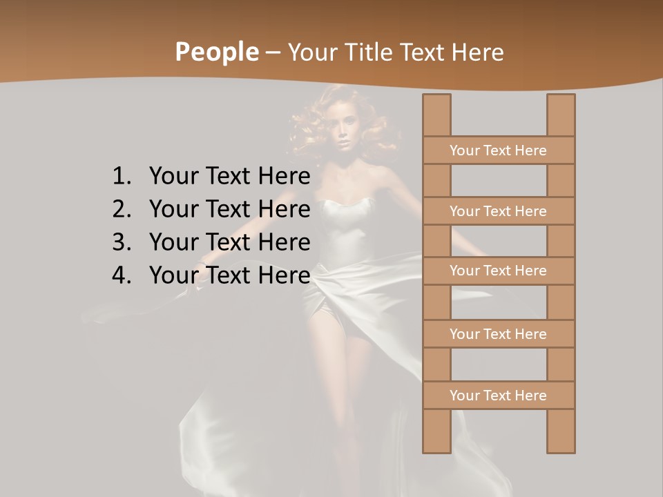 Hair Hairstyle Luxury PowerPoint Template