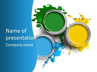 Creativity Renovation Silver PowerPoint Template