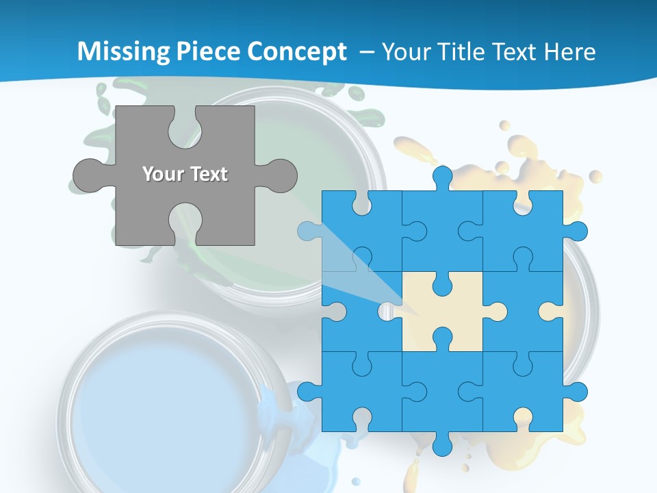 Creativity Renovation Silver PowerPoint Template