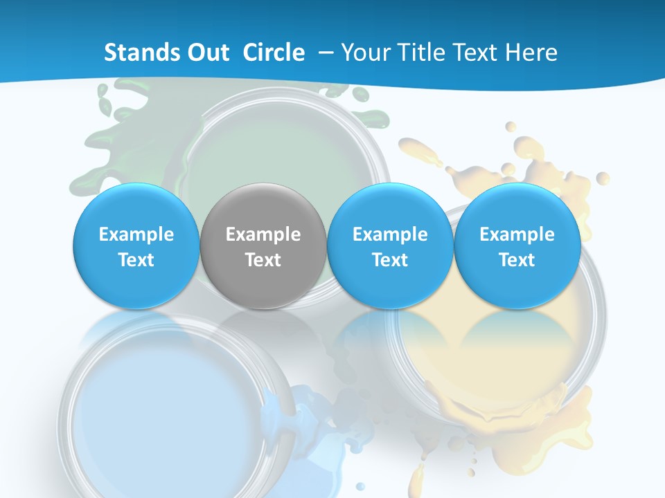 Creativity Renovation Silver PowerPoint Template