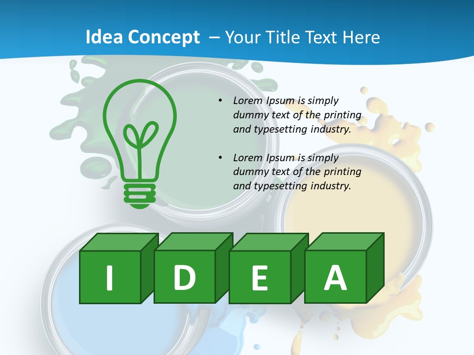 Creativity Renovation Silver PowerPoint Template