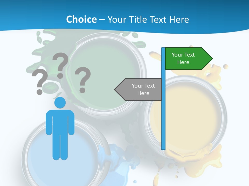Creativity Renovation Silver PowerPoint Template