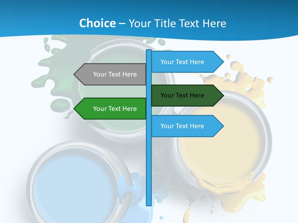 Creativity Renovation Silver PowerPoint Template