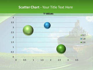 Cloud Wind Leaf PowerPoint Template