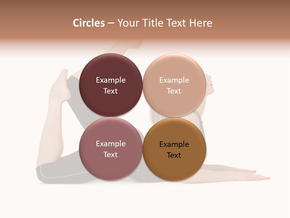 Athletic Female Muscular PowerPoint Template