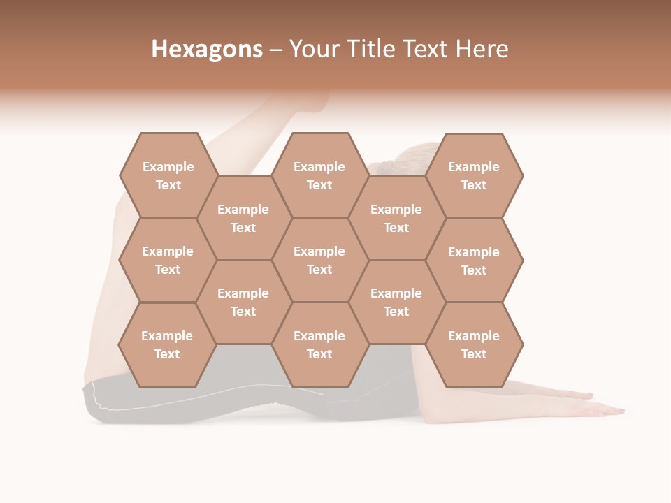 Athletic Female Muscular PowerPoint Template