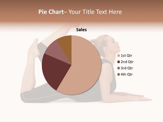 Athletic Female Muscular PowerPoint Template