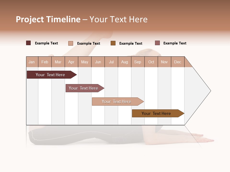 Athletic Female Muscular PowerPoint Template