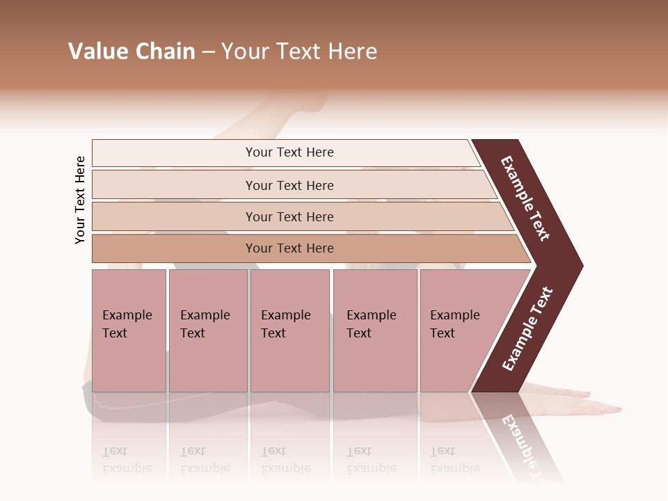 Athletic Female Muscular PowerPoint Template