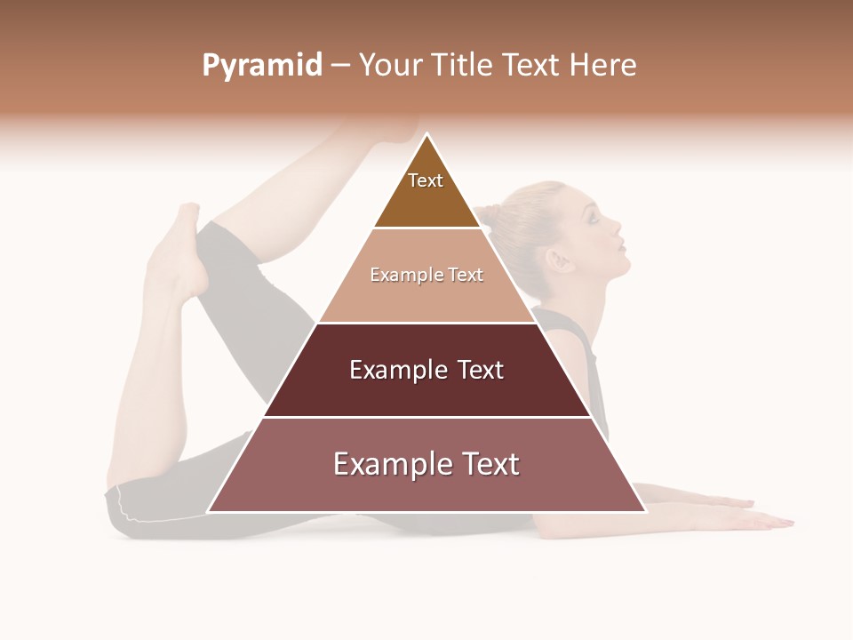 Athletic Female Muscular PowerPoint Template