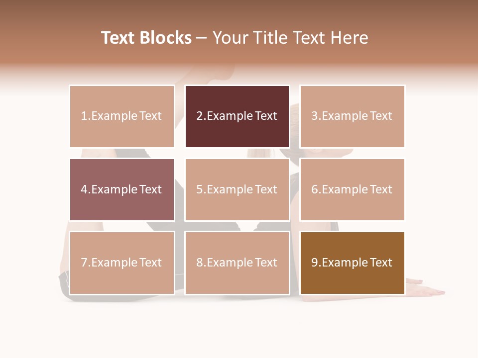 Athletic Female Muscular PowerPoint Template