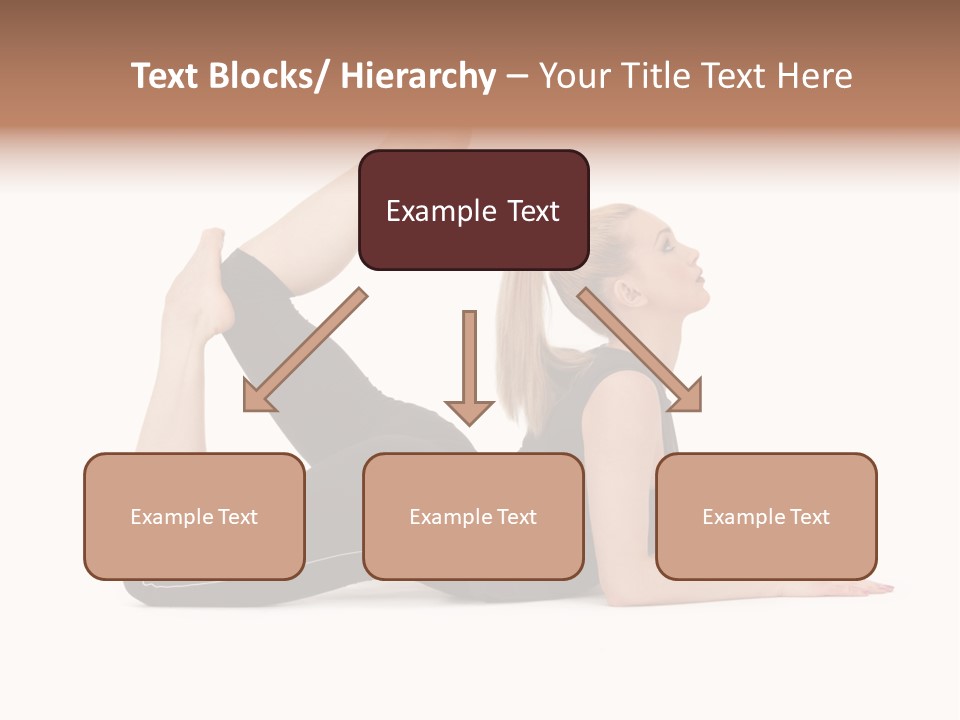 Athletic Female Muscular PowerPoint Template