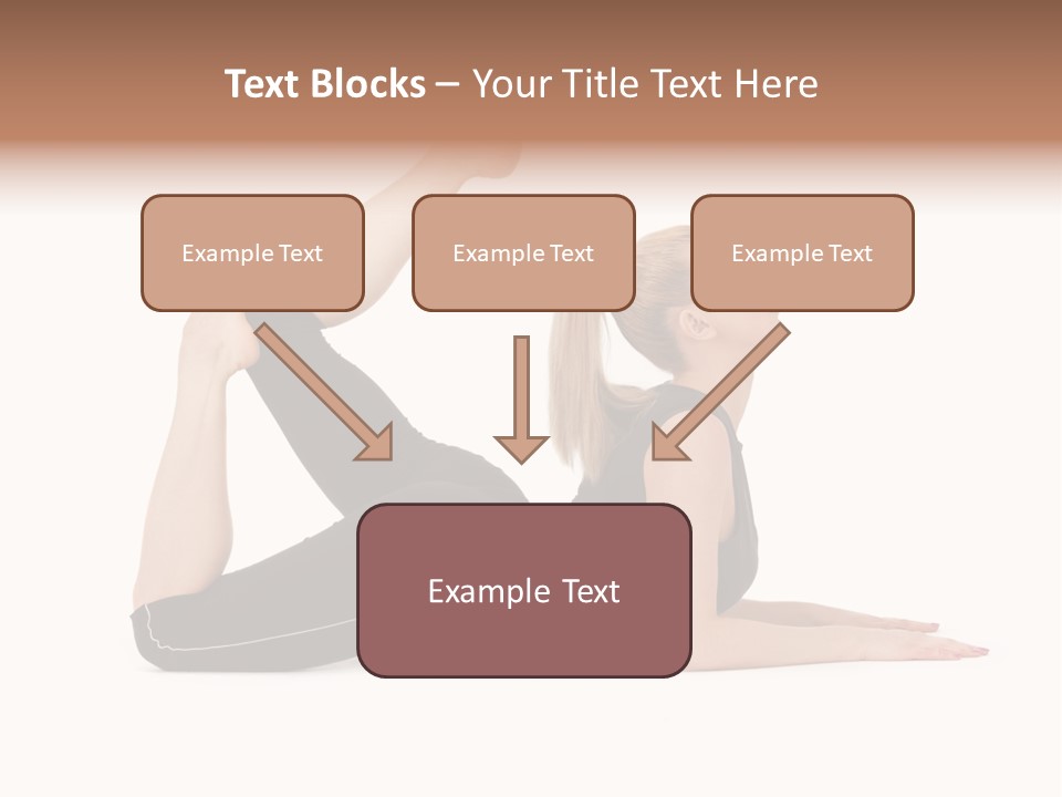 Athletic Female Muscular PowerPoint Template