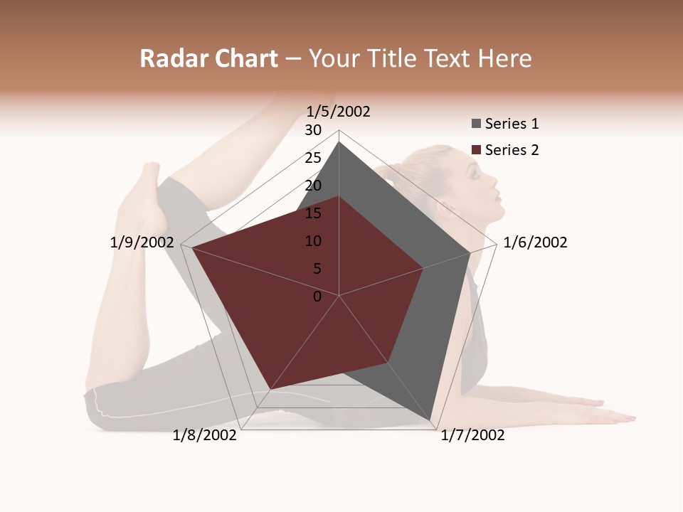 Athletic Female Muscular PowerPoint Template