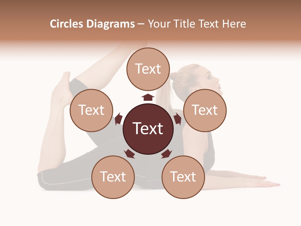 Athletic Female Muscular PowerPoint Template