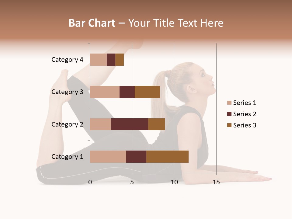 Athletic Female Muscular PowerPoint Template