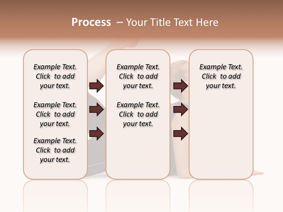 Athletic Female Muscular PowerPoint Template