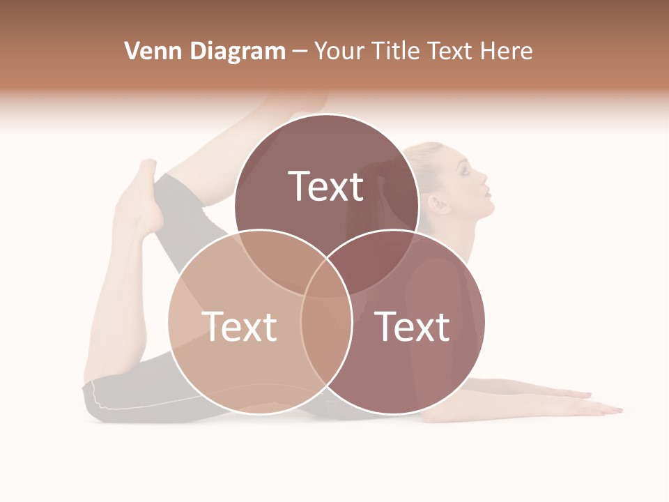 Athletic Female Muscular PowerPoint Template
