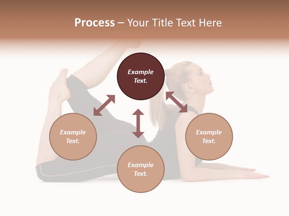 Athletic Female Muscular PowerPoint Template