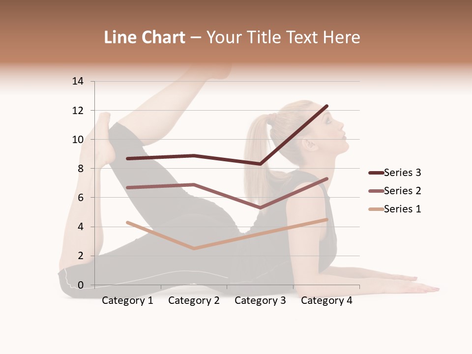 Athletic Female Muscular PowerPoint Template