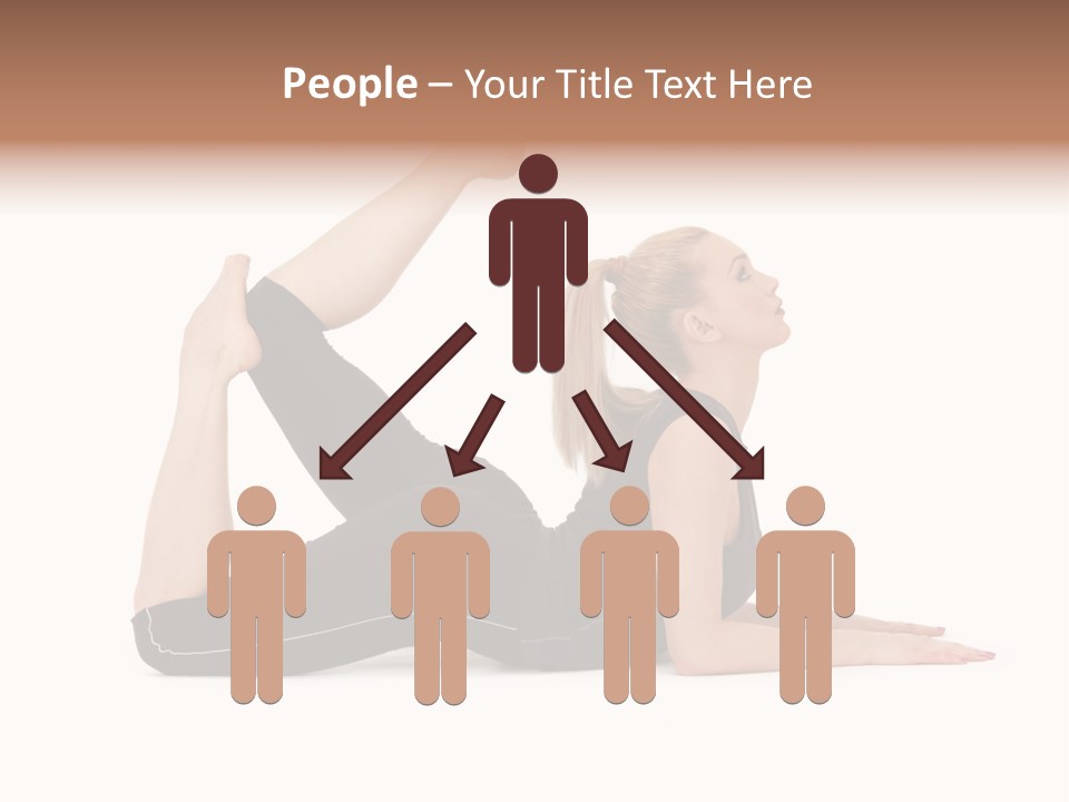 Athletic Female Muscular PowerPoint Template