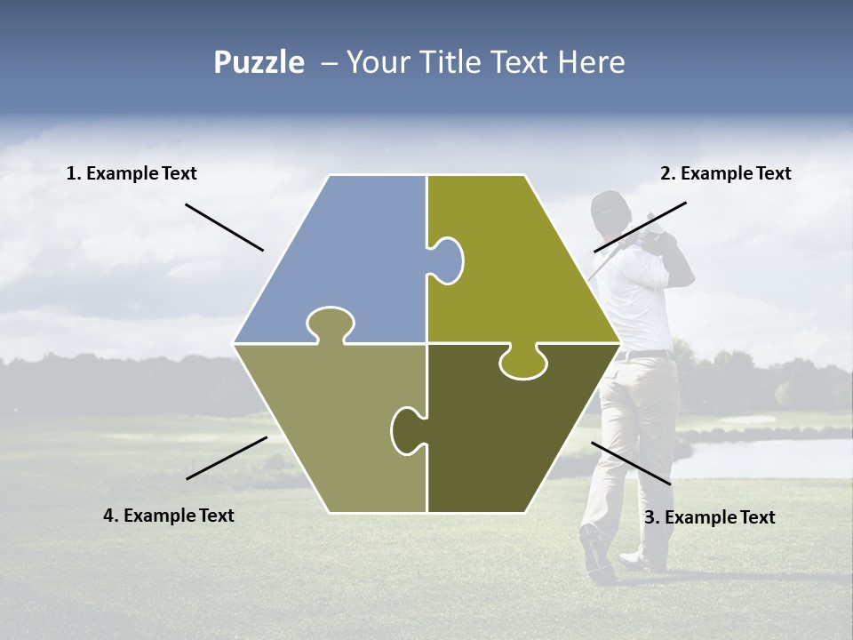 Active Sport Color PowerPoint Template