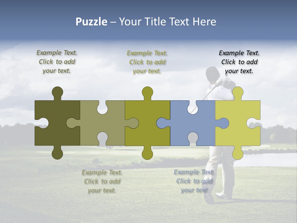 Active Sport Color PowerPoint Template