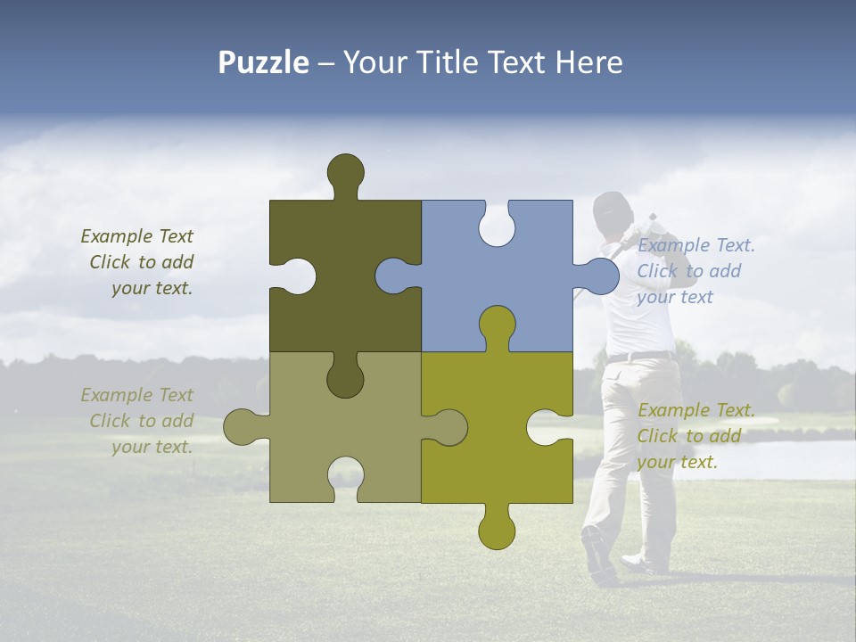 Active Sport Color PowerPoint Template