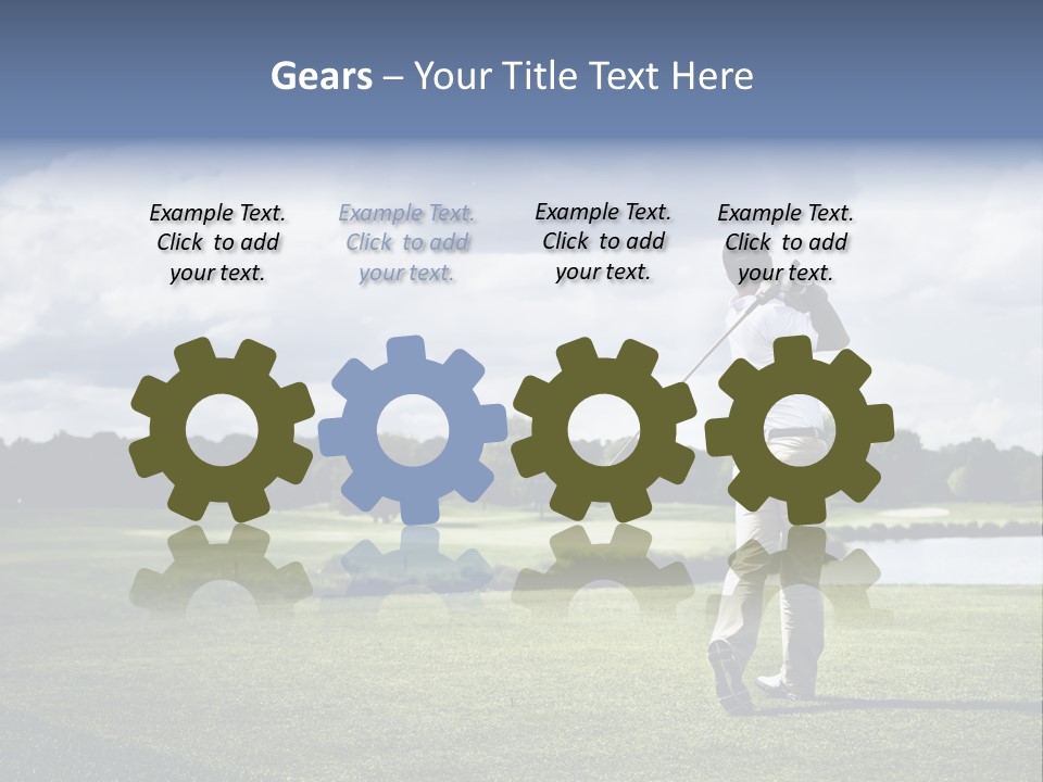 Active Sport Color PowerPoint Template