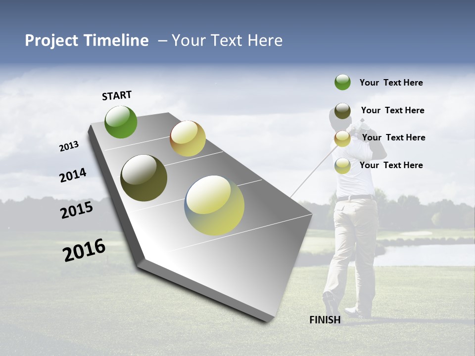 Active Sport Color PowerPoint Template