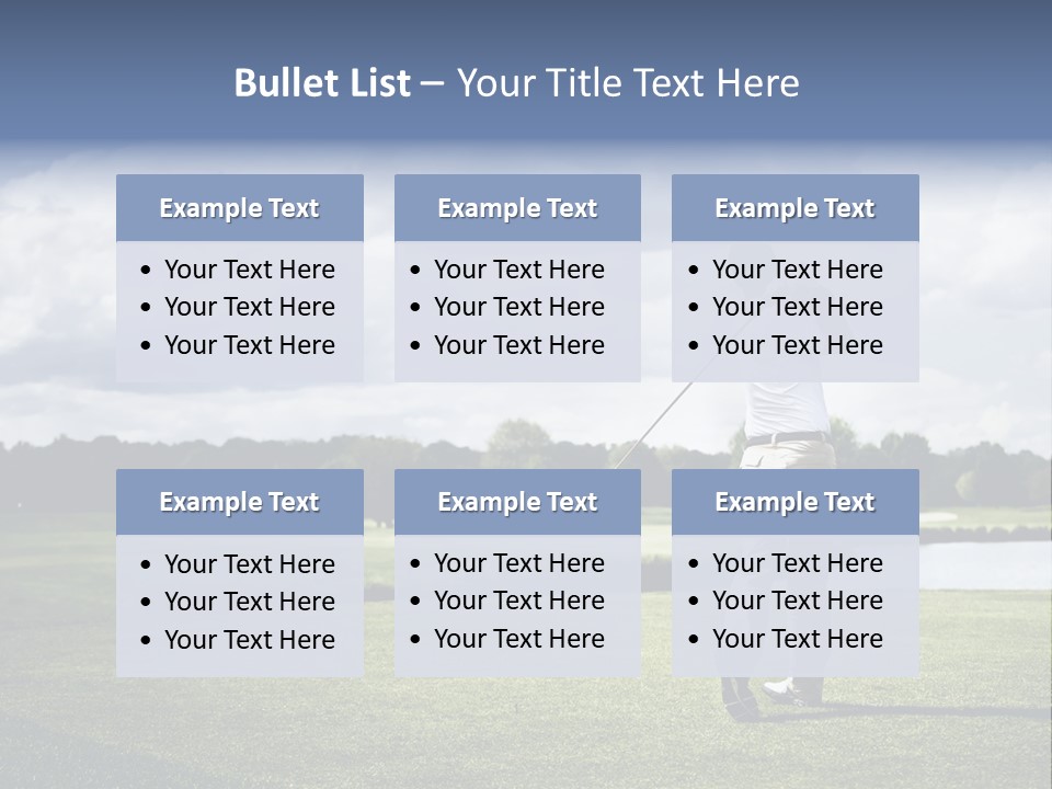 Active Sport Color PowerPoint Template