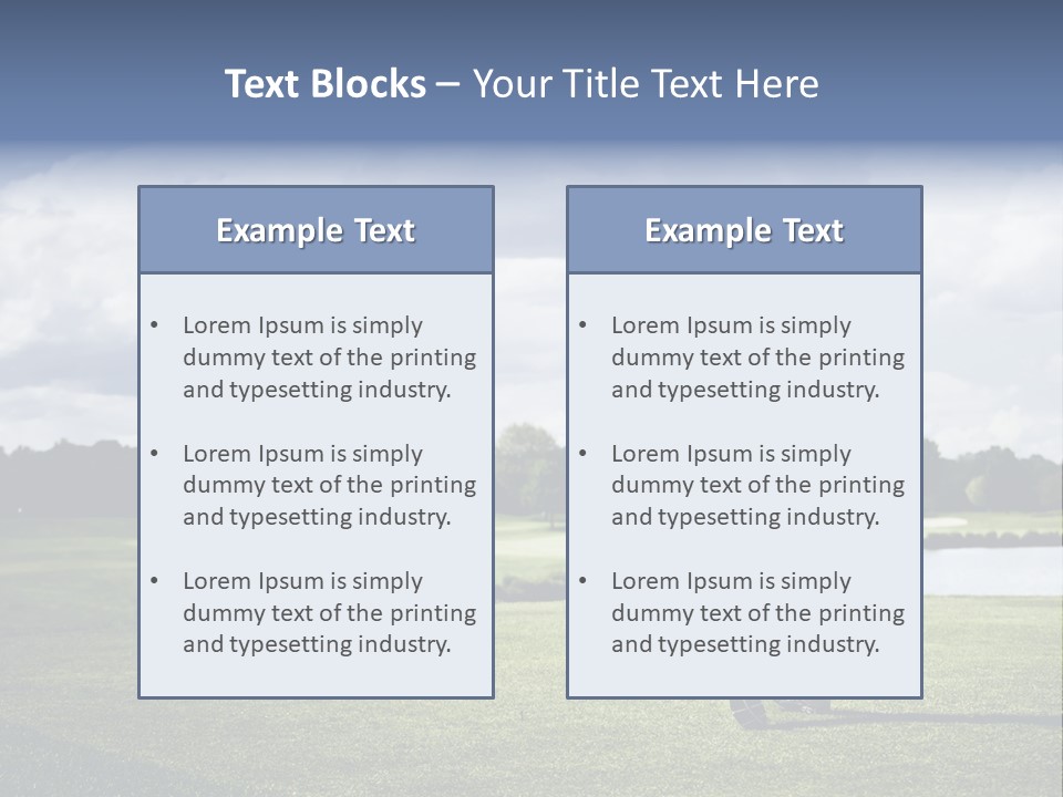 Active Sport Color PowerPoint Template
