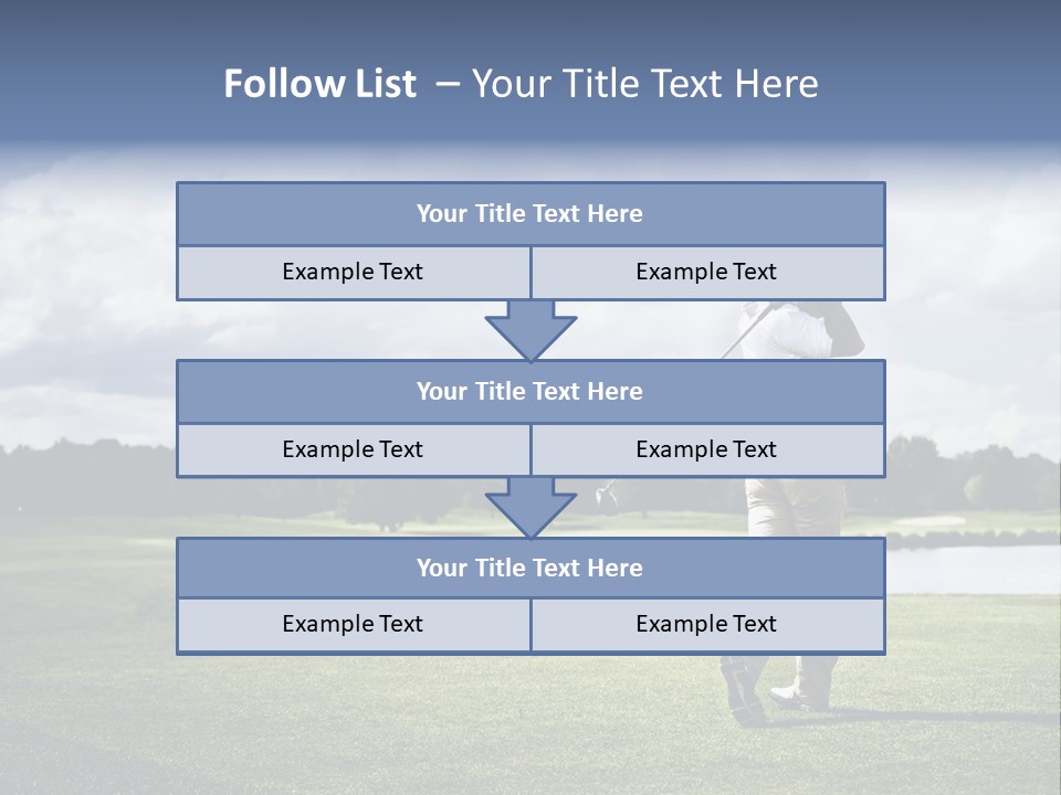 Active Sport Color PowerPoint Template