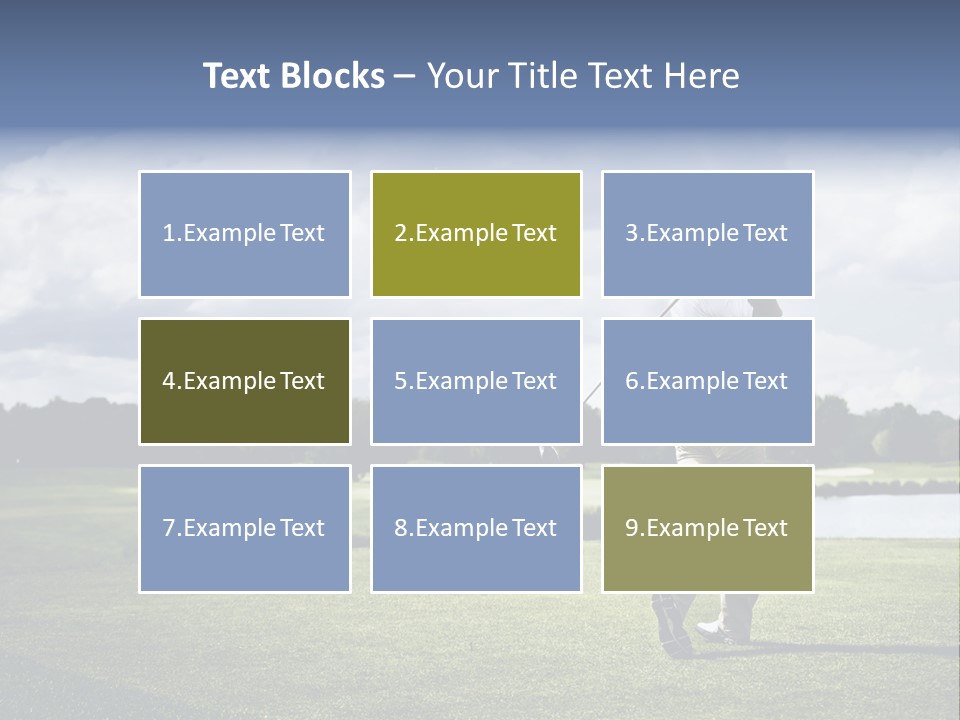 Active Sport Color PowerPoint Template