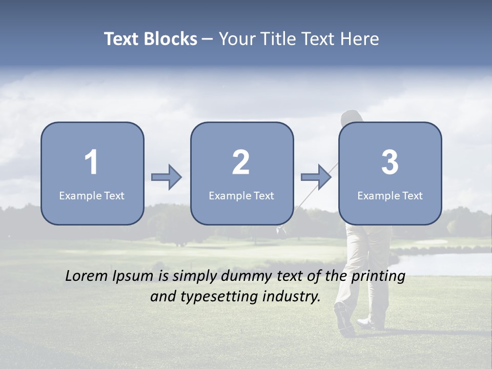 Active Sport Color PowerPoint Template