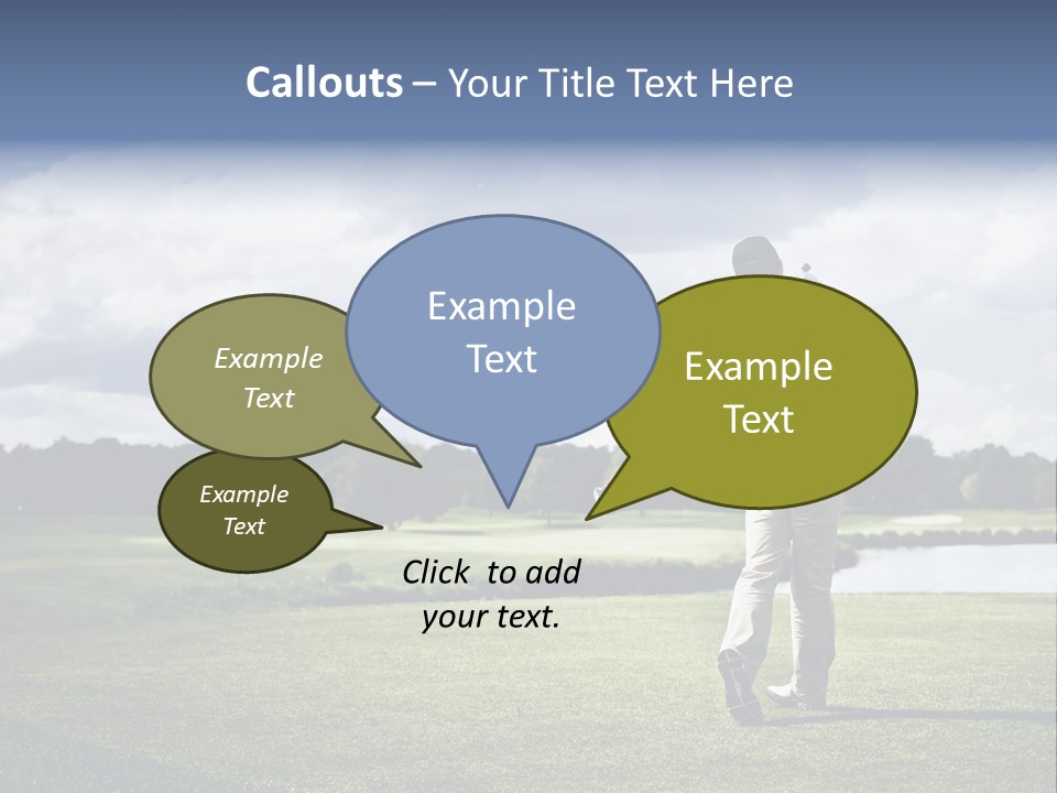 Active Sport Color PowerPoint Template